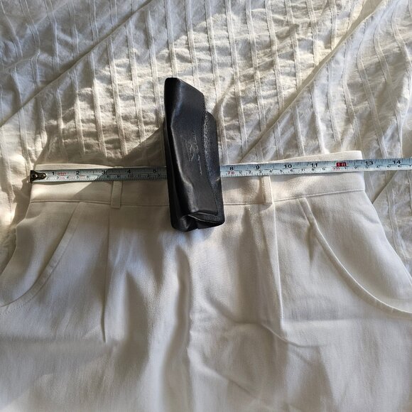 LOEIL H-line Pocket Cotton Midi Skirt - 2024 - White - Sz S - NWT - Picture 9 of 9